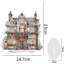 Anki 5D DIY Christmas House Diamond Painting Kit Crystal Rhinestone Acrylic Table Top Decoration