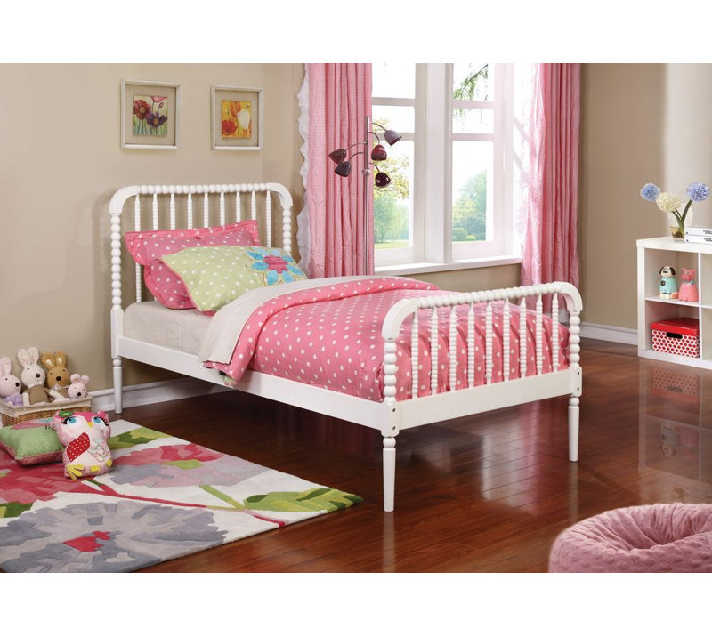  Lit simple en bois Jones, Simple