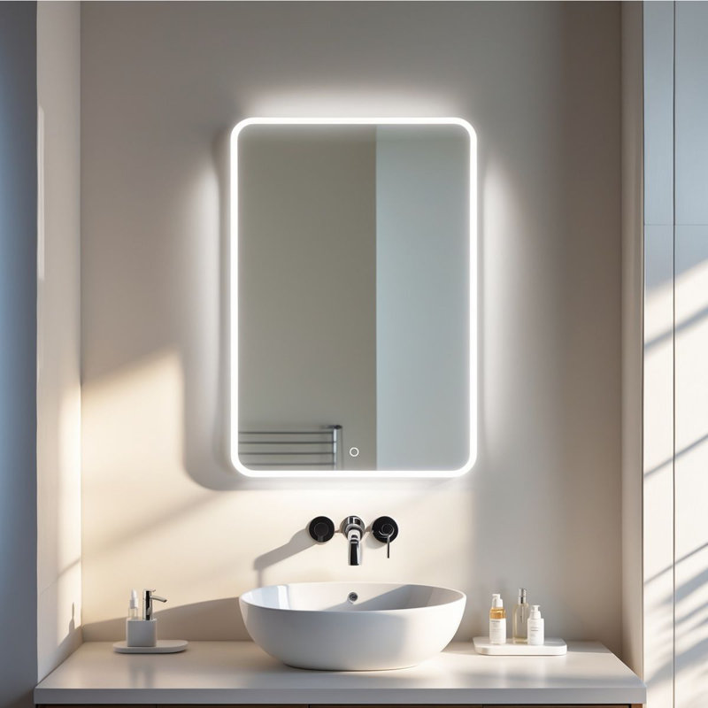Rectangle Mirror, 60cm H x 80cm W