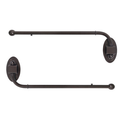Cramon Overall Width Single Curtain Rod