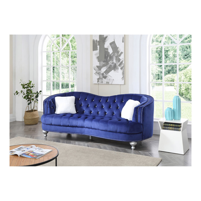 Canapé Marta G677-S, Bleu