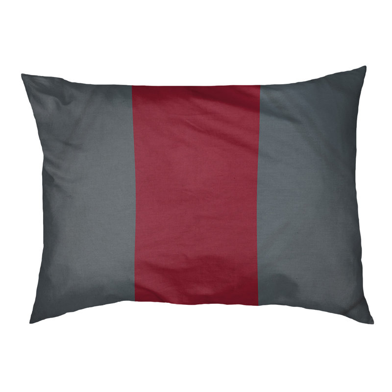 Coussin d'extérieur pour chien Florida Tribe, Moyen (l 28 po x P 18 po x H 6 po), Gray/Red/Gray