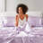 6 PCS Queen Luxury Sheet Set Lilac