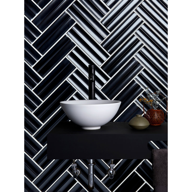 Izumo Singular Tile, Black