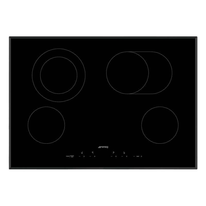 Surface de cuisson électronique 30 po en céramique Smeg