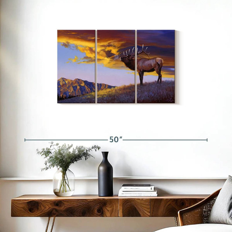 Brampt Reveille, 20" H x 33" W