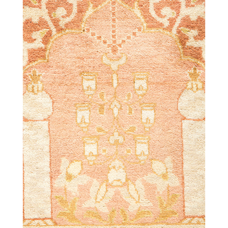 Classic One-of-a-Kind 6' 1" X 8' 10" Hand Knotted Area Rug