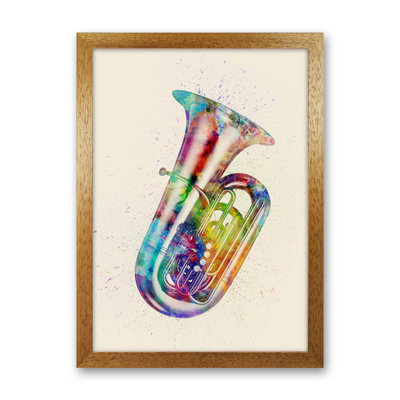 Tuba by Michael Tompsett - Print