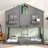 Twin Over Twin House Bunk Bed With Roof and Window-1771451971