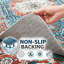 Oriental Machine Tufted Shag Area Rug-26138955
