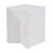 Cayson Outdoor Geometric Texture MGO Side Table with Sculptural Cube Form