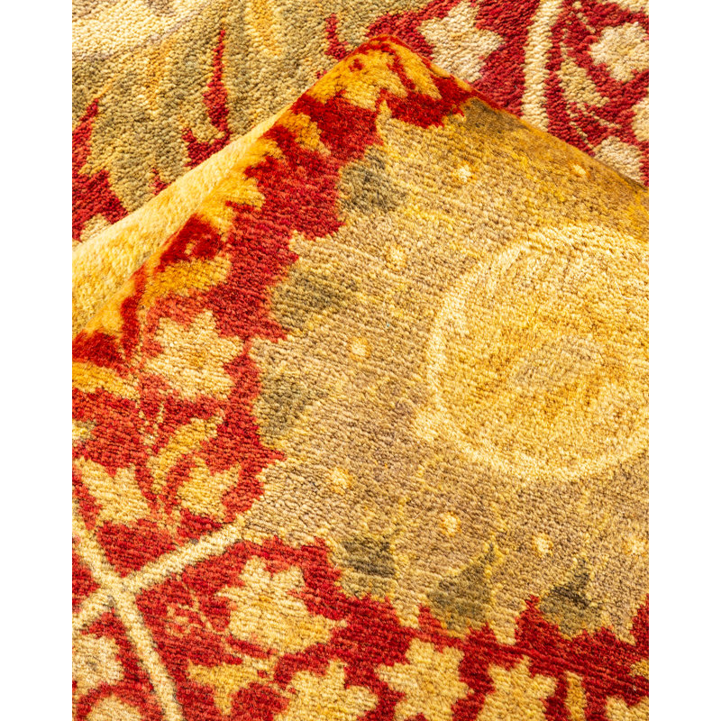 Classic One-of-a-Kind 9' 2" X 12' 1" Hand Knotted Area Rug