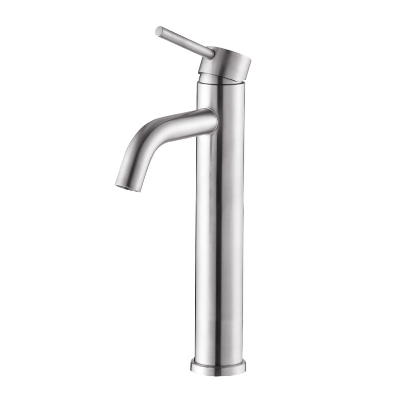 Single-Hole Single-handle Bathroom Faucet, Brushed Nickel