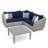 Fionnula 5 - Person Patio Conversation Set with Cushions-1395574150