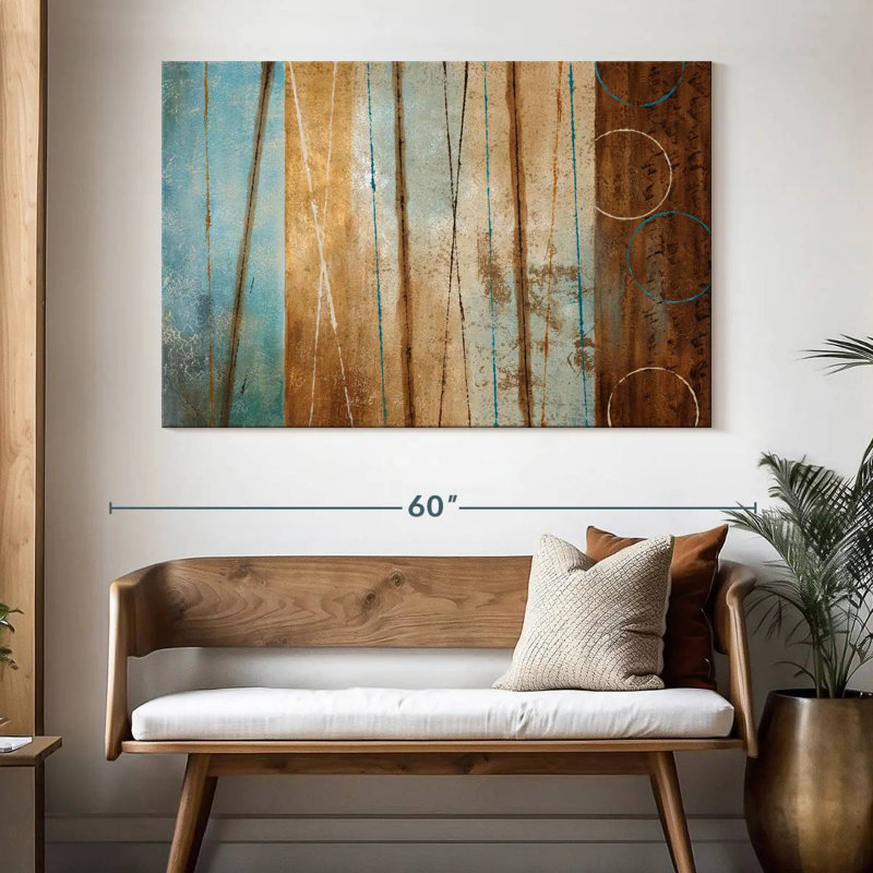 Avery String Section II, 34" H x 51" W