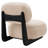 Ruthan Upholstered Armless Accent Chair Camel