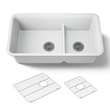Cairn Smart Divide 33-1/2" Undermount Kitchen Sink