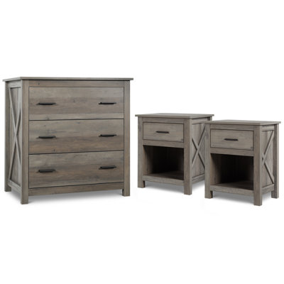 Ensemble de commode et de tables de chevet Katharina Gray