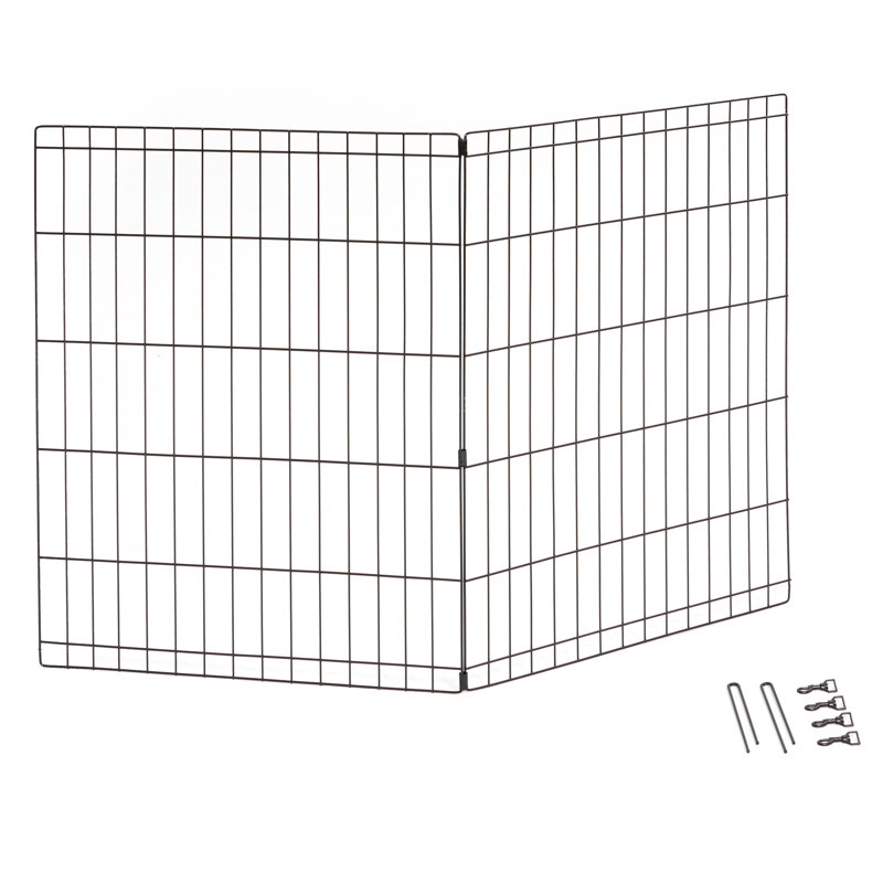 Pannel Extension Pet Gate, 0.12" H x 30.12" W x 47.64" D