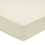 Pima 200 Thread Count 100% Cotton Percale Fitted Sheet