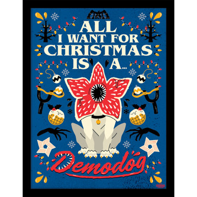 All I Want For Christmas - Single Picture Frame Print