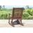 Borrero Kids Personalized 10.39'' Wood Rocking Chair and Ottoman
