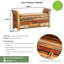 Ranjit 120cm Wide Standard Ottoman