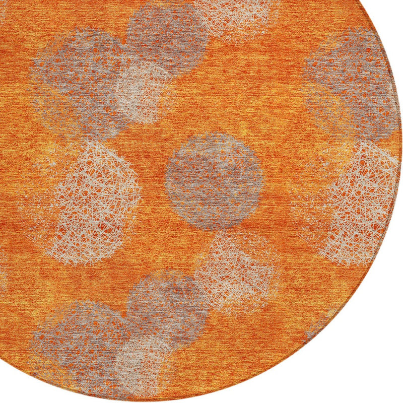 Tapis extérieur lavable à pois 8 po