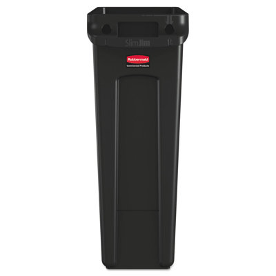 Rubbermaid Commercial Slim Jim® with Venting Channel 22 Gallon Trash Can