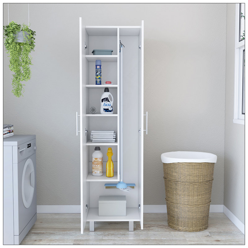 Closet Pantry Copenhague, Bedroom, White, White