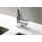 Euro Collection High-Arc Single Handle Kitchen/Bar Faucet with 2-Function Pull-Down Spring Spout Sprayer - Chrome Polished-36866003