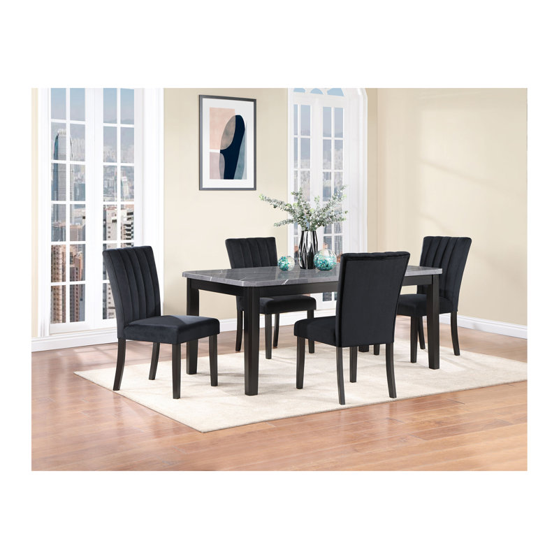 DINING TABLE AND DINING CHAIR SET