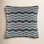 Scout Embroidered Black Indoor/Outdoor Decorative Pillow Cover