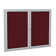 Enclosed Fabric Bulletin Boards Enclosed Cabinet Fabric Bulletin Board