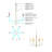  Omeara Lucite & Gold Chandelier