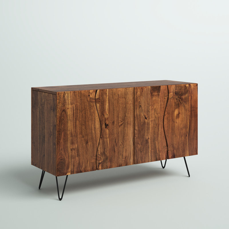 Gordonsville 54'' Solid Wood Sideboard, Dark Brown