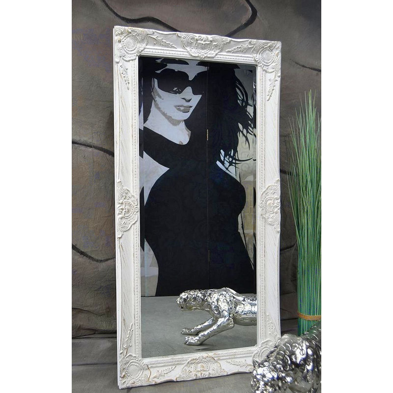 Mclaren Flat Mirror, 100cm H x 50cm W, Silver