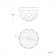 Cascade 1 - Light 6'' Crystal Bowl LED Flush Mount