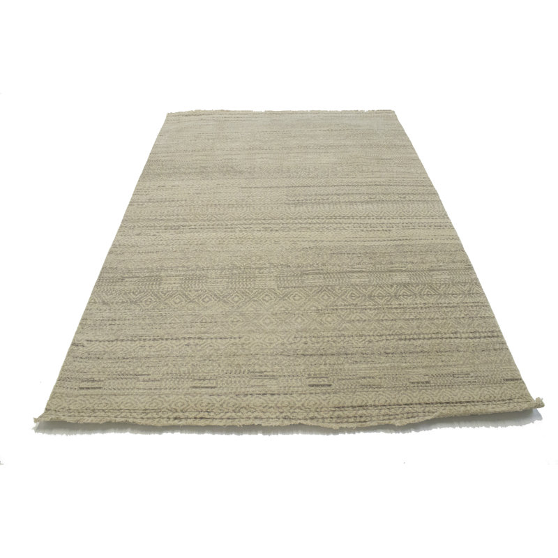 Wool Geometric Indoor Rug