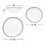 Cole 12-Piece Stoneware Dinnerware Set, Service for 4