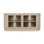 Vander 78" Oak Veneer Wood Buffett Sideboard In White Wash