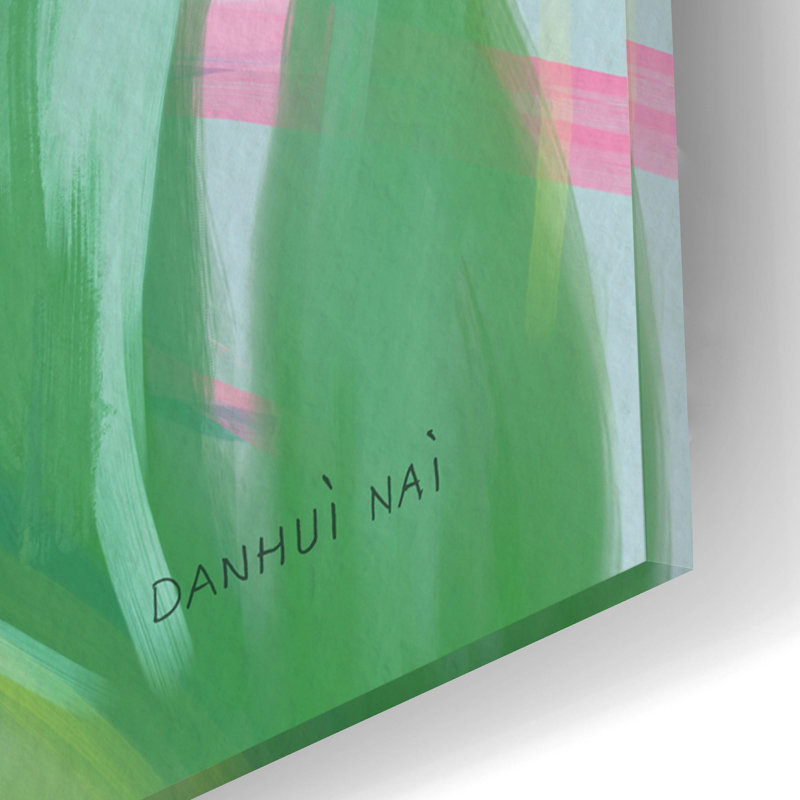 «Tropical Cocktail 3» par Danhui Nai, art mural en verre acrylique, H 16 po x l 12 po x P 0,13 po