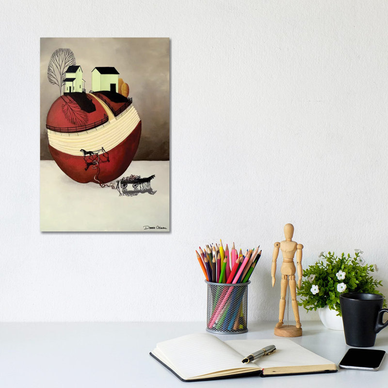 Apple Harvest Farm by Debbie Criswell - Gallery-Wrapped Canvas Giclée on Canvas, Wrapped Canvas, 30.48cm H x 20.32cm W