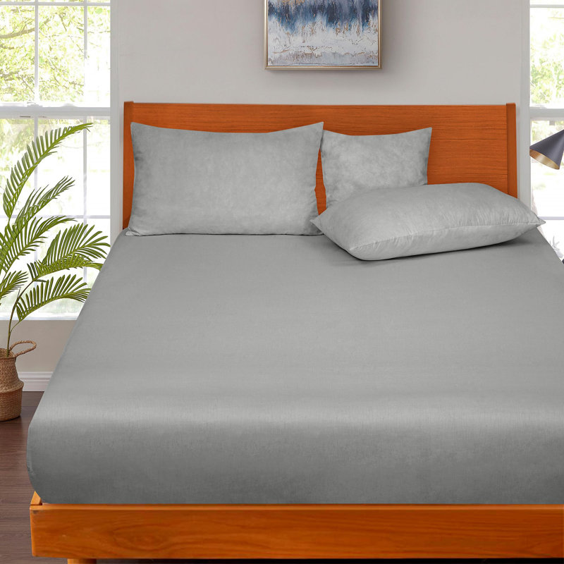 Royale Linens 300 Thread Count 100% Long Staple Combed Cotton Flat Sheet - Super Soft - Top Sheets - Flat Sheet Sold Separately - Breathable, Cool & Crisp Percale Sheets Only 