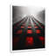 Structure grise et rouge - gratte-ciel - salon d'art mural gratte-ciel-2097685639-2097685642