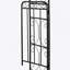 Arche de jardin polyvalente en métal avec barrière verrouillable pour diverses décorations