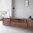 Black walnut solid wood TV cabinet