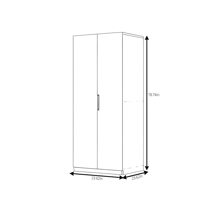 Mara, 79" H x 24" W x 24" D