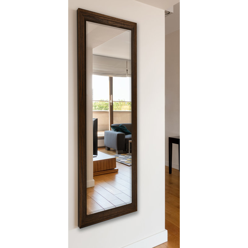 Miroir pleine grandeur Castella, Moka, 63,75 po x 25,75 po