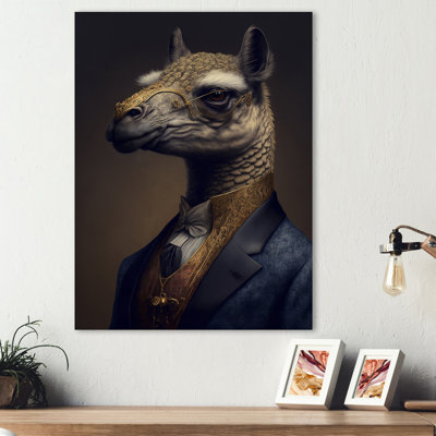 Mafia Llama - Impression sur toile